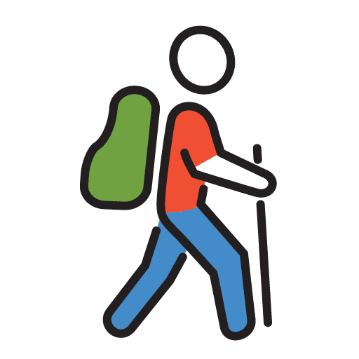 Hiking icon