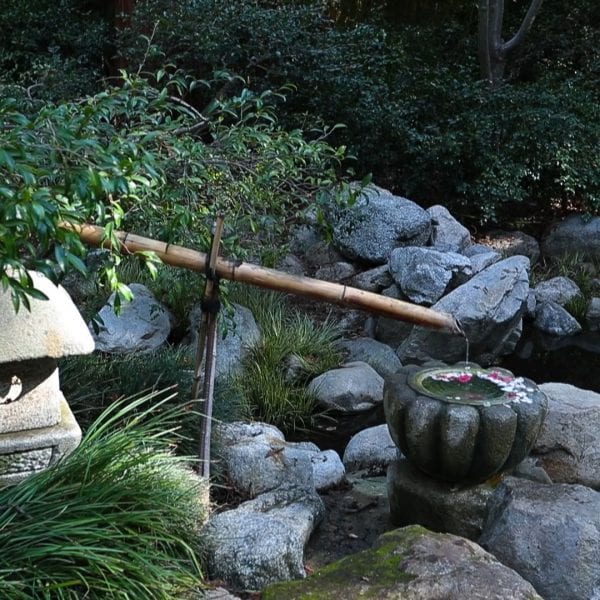 Asian water fountain